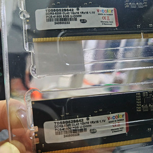 제이씨현 jch ddr5 5200 cl42 sk칩 a다