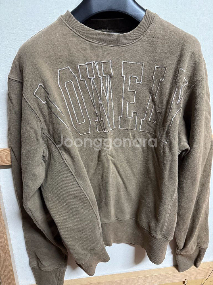 노앙 론리러블리 맨투맨 m 3벌--4