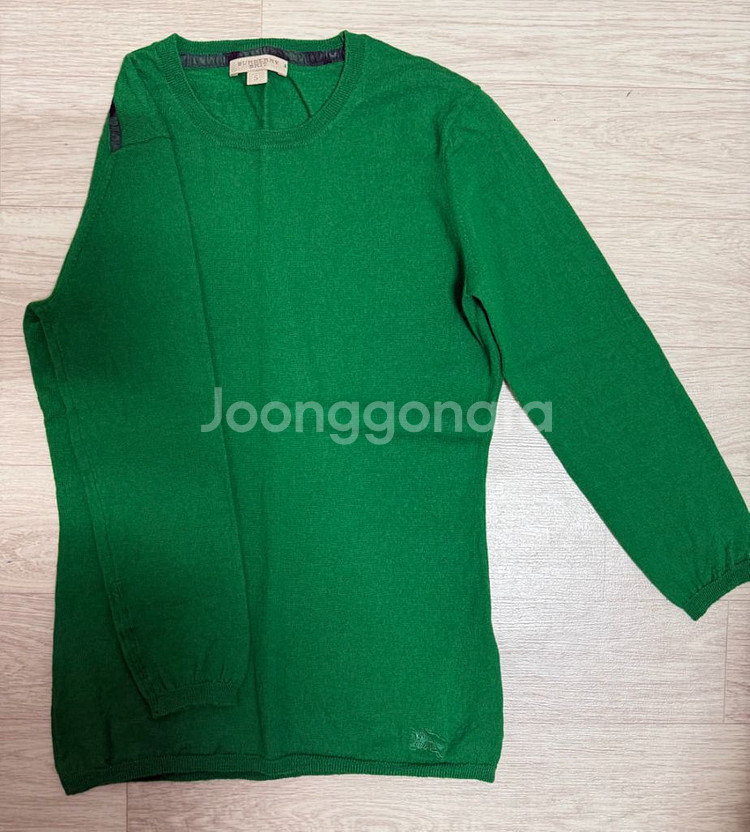 버버리 여성 그린 니트 S--0