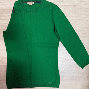 버버리 여성 그린 니트 S