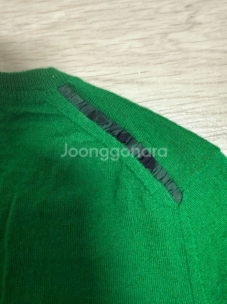 버버리 여성 그린 니트 S--4