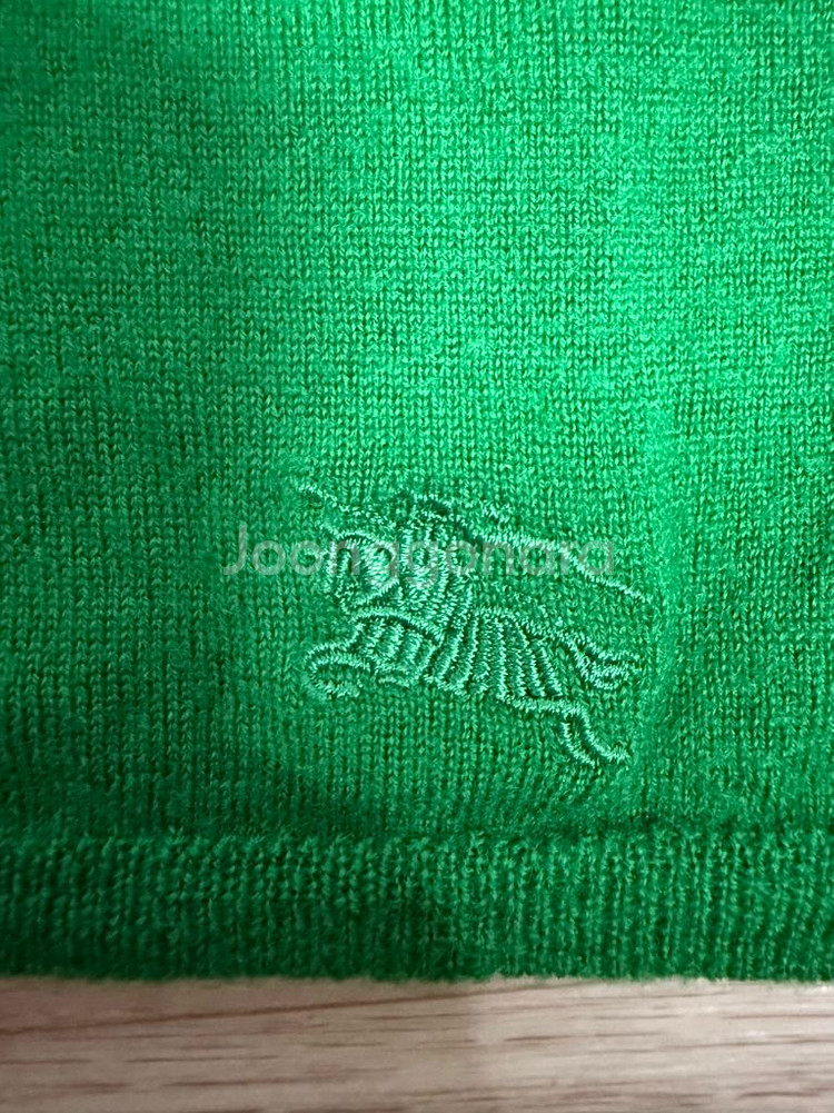 버버리 여성 그린 니트 S--3
