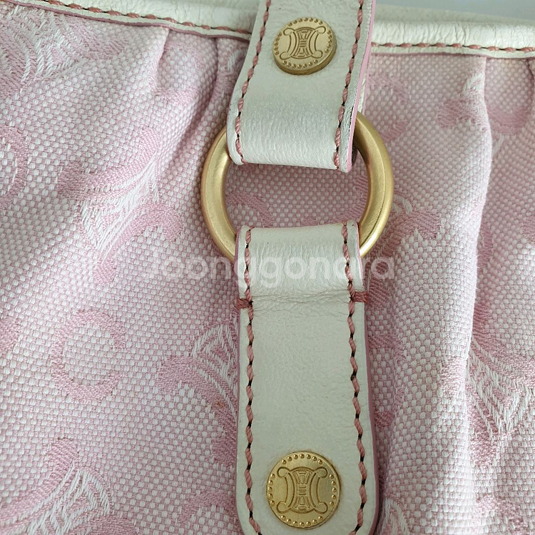 셀린느 마카담 캔버스 토트백--4