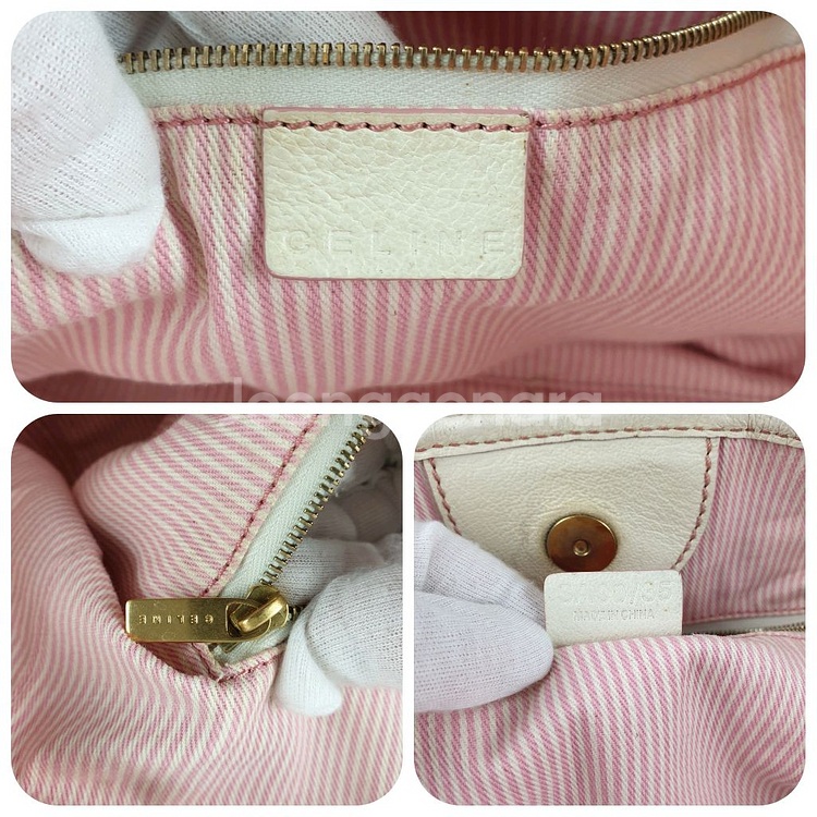 셀린느 마카담 캔버스 토트백--9