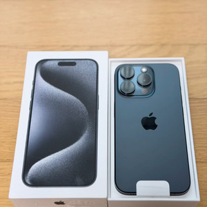 아이폰 15 프로 256GB 블루블랙