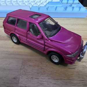 쌍용 무쏘 다이캐스트 미니카 팝니다.