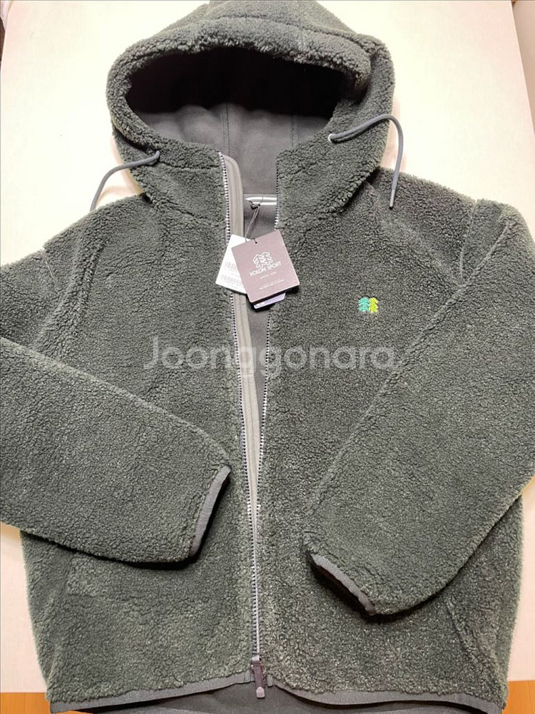 [새제품] 코오롱 플리스 후리스 자켓--0