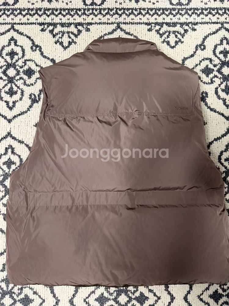 시스템옴므 23fw 구스다운 패딩베스트--3