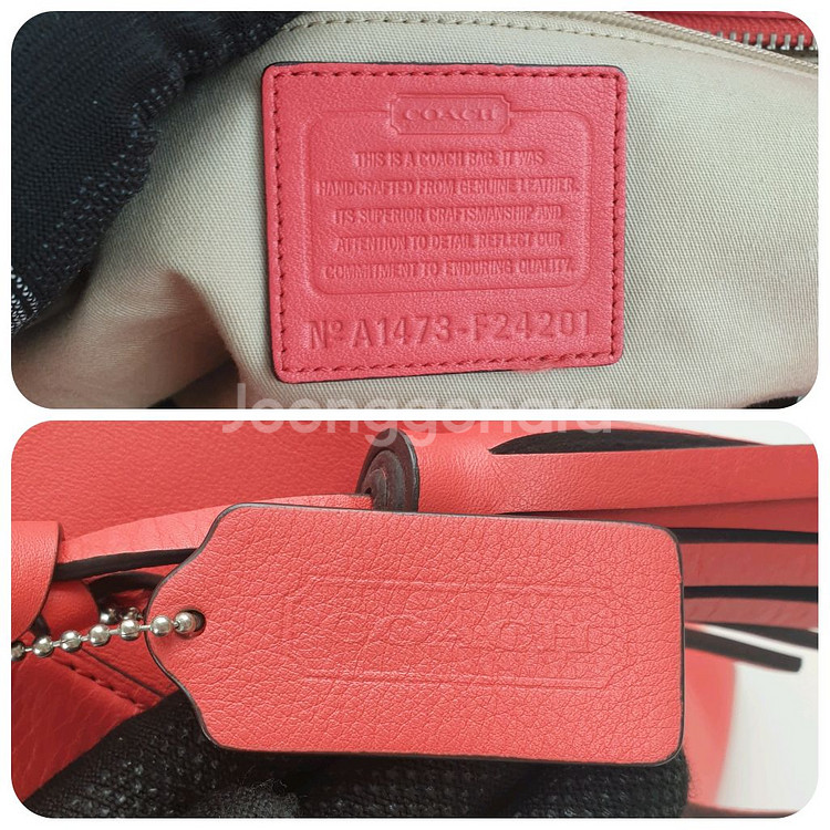 코치 테슬 토트백--7