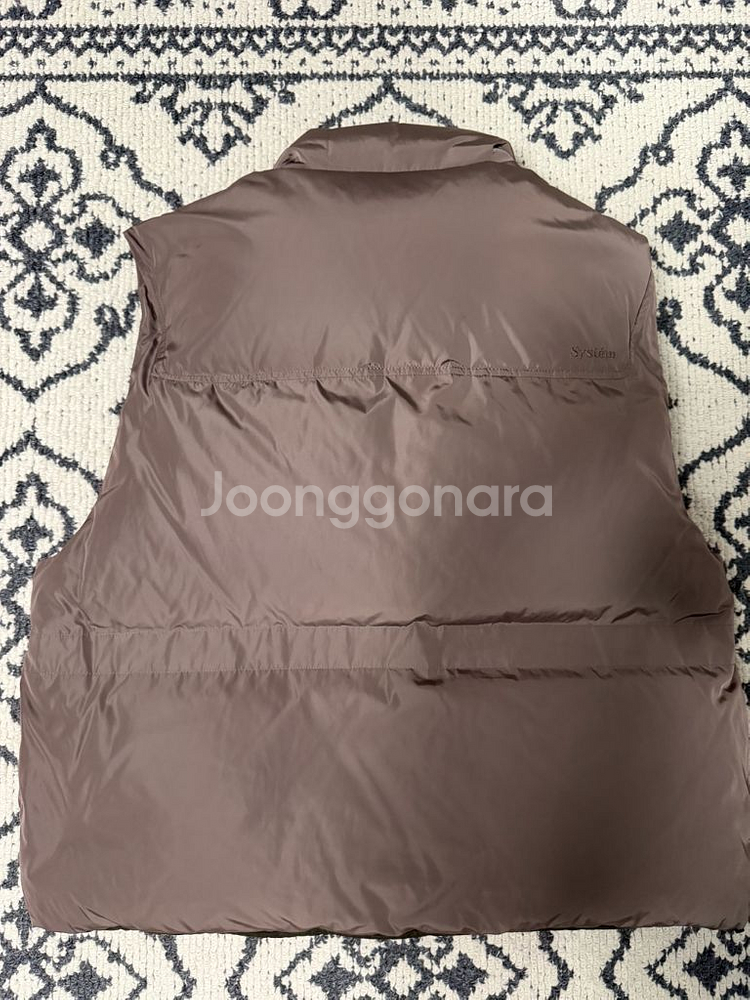 시스템옴므 23fw 구스다운 패딩베스트--6