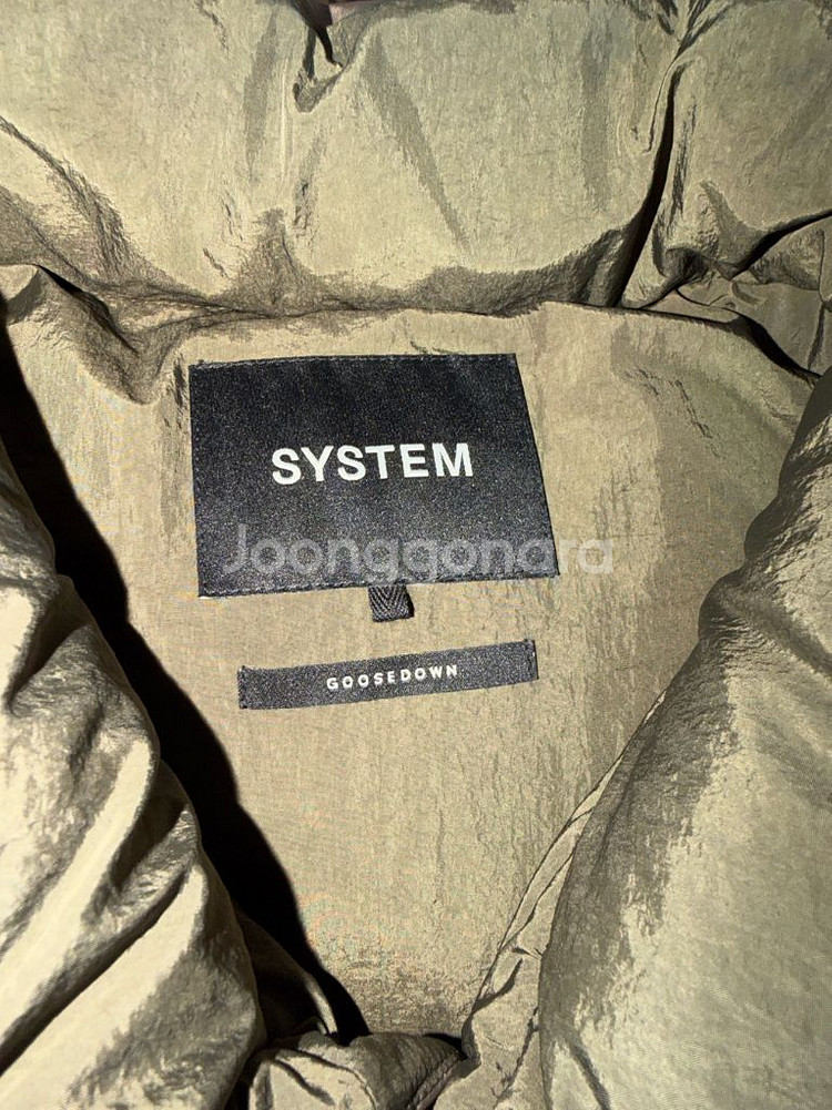 시스템옴므 23fw 구스다운 패딩베스트--7