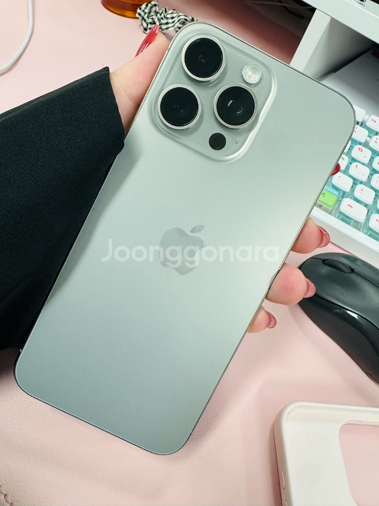 아이폰15promax 256GB 네츄럴티타늄--0