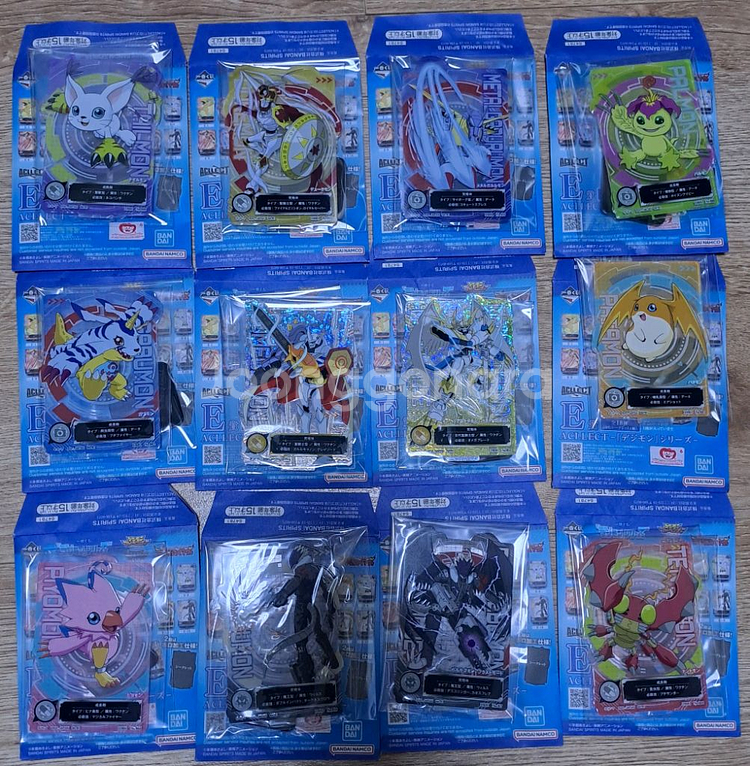 디지몬 아크릴스탠드 시크릿 포함총 12개 일괄만 팝니다--0