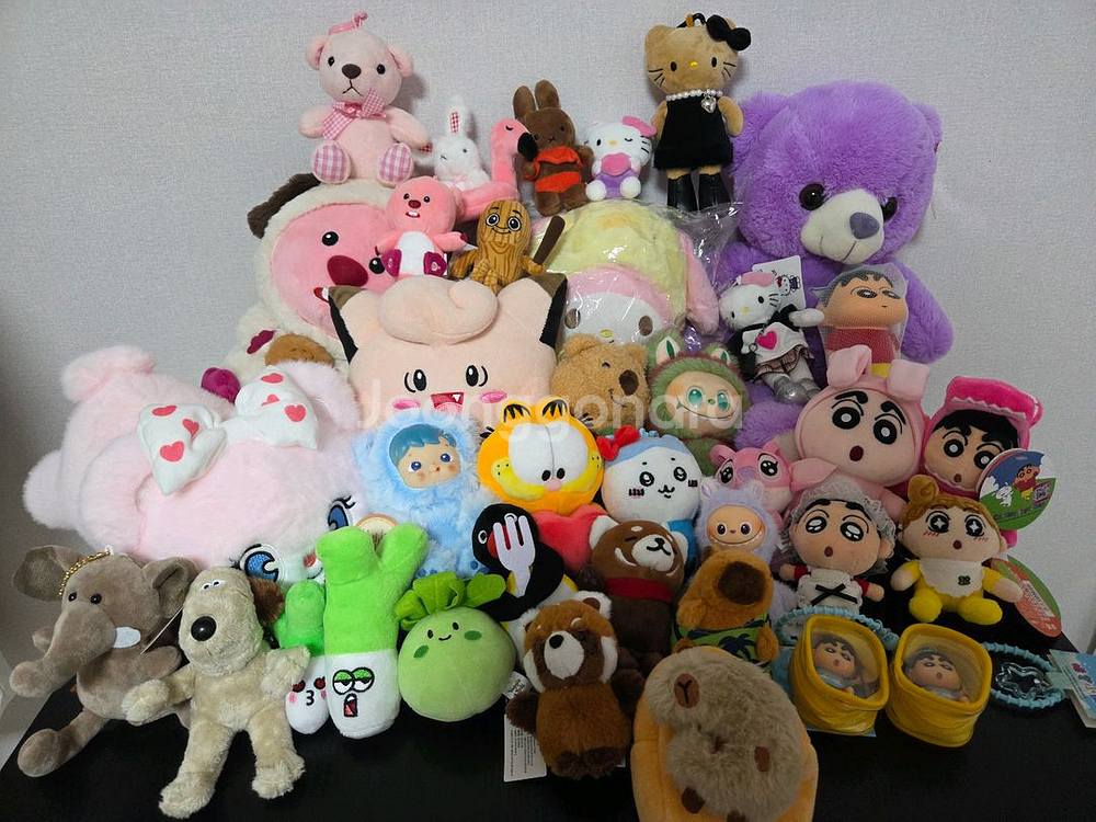 대형 중형 인형 키링 모음 일괄--0