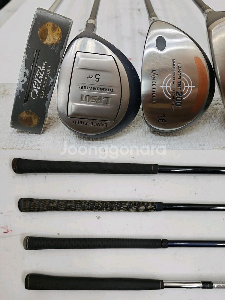 11만 랭스필드 아이언 드라이버 등 남성용 골프채 풀세트--7