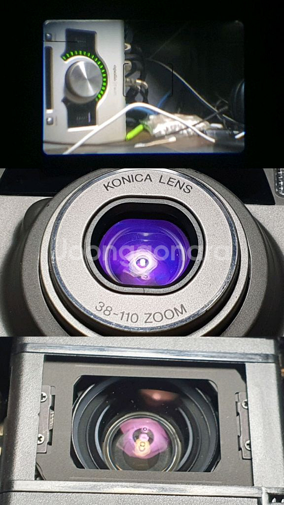코니카 Z-up 110super 38-110 필름카메라--9