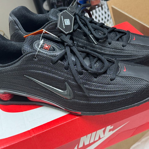 나이키 샥스z 블랙 유니버시티 레드 270