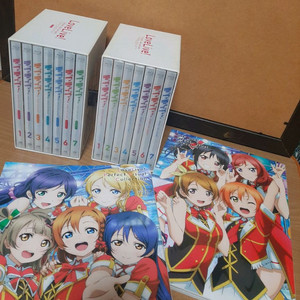 러브라이브 1기.2기 블루레이. 화집