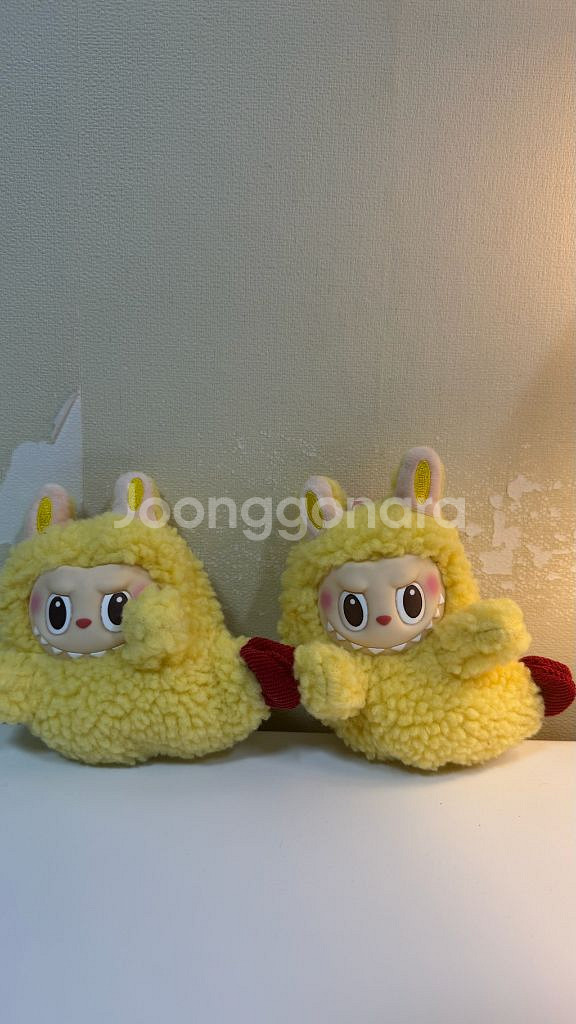 팝마트 라부부 새우 튀김 인형 파우치--0