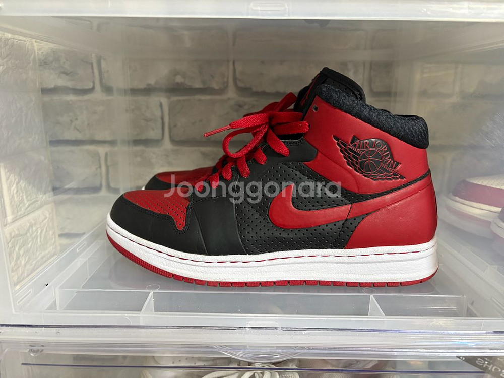 조던 알파 1 시카고 270 새제품 + 브레드. 로얄--2