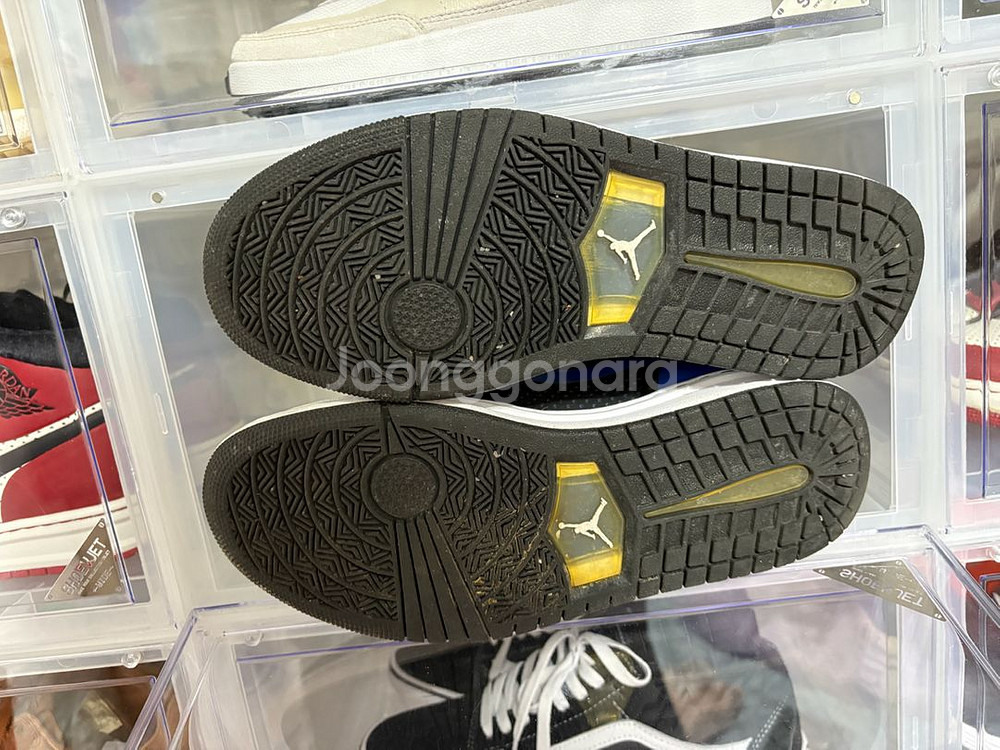 조던 알파 1 시카고 270 새제품 + 브레드. 로얄--5