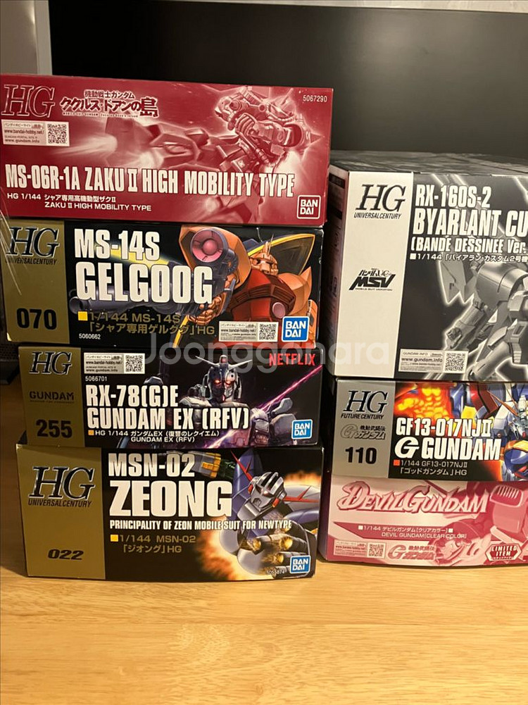 hg , mg 건담 프라모델 판매 미개봉--0