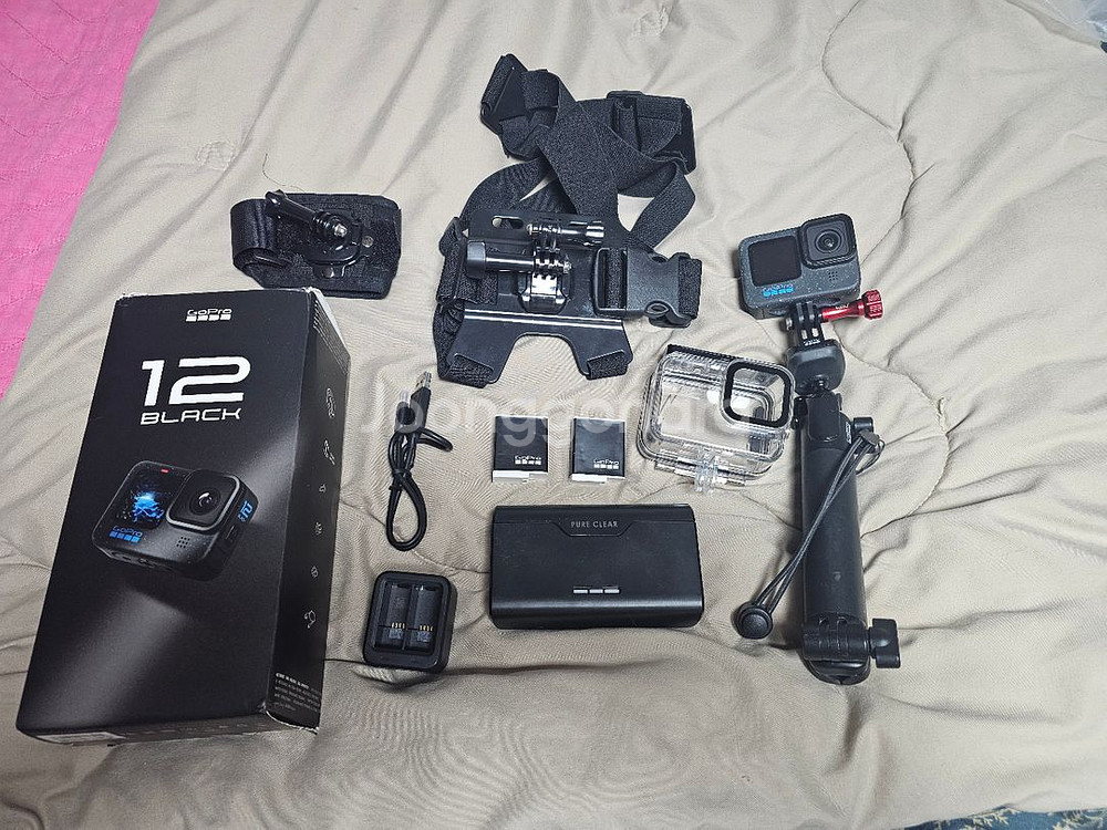고프로 히어로12 블랙 풀세트 팝니다.--0