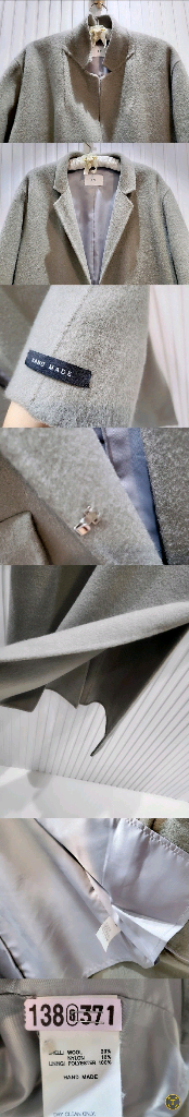 RAY 핸드메이드 오버사이즈 코트(F)--1