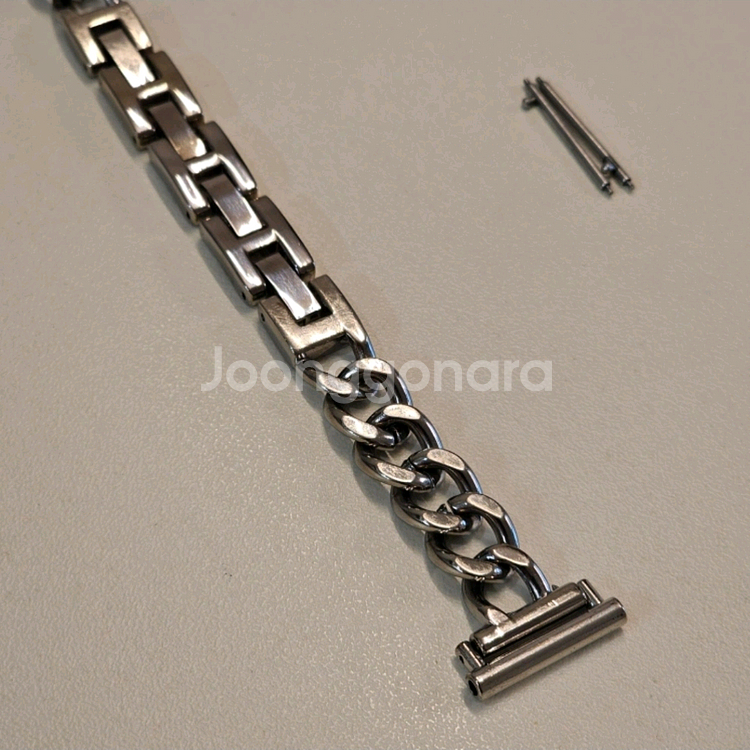 스텐 체인 스마트워치 스트랩 20mm (갤럭시워치7 등--2