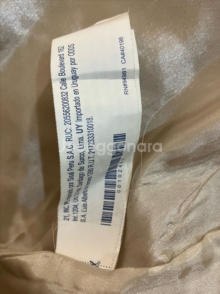 울 알파카 혼방 자켓 하프코트 S 착샷--7