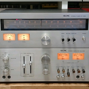 [인하]스코트(Visonic)빈티지 앰프+튜너 셋트