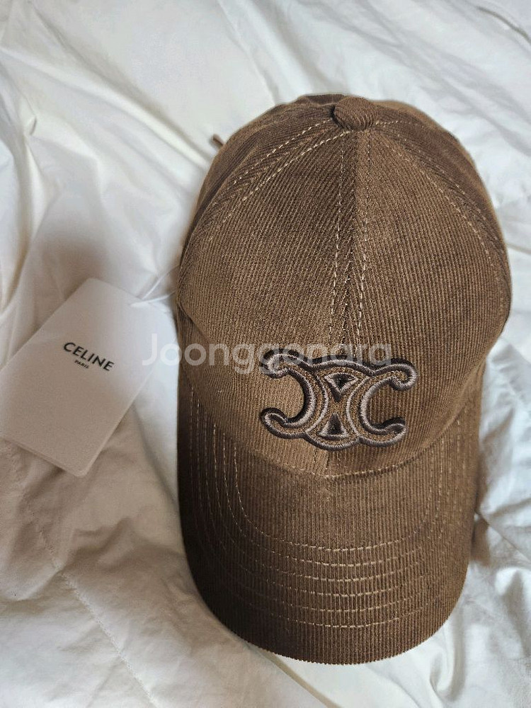 Celine 트리옹프 코듀로이 볼캡(M)--1