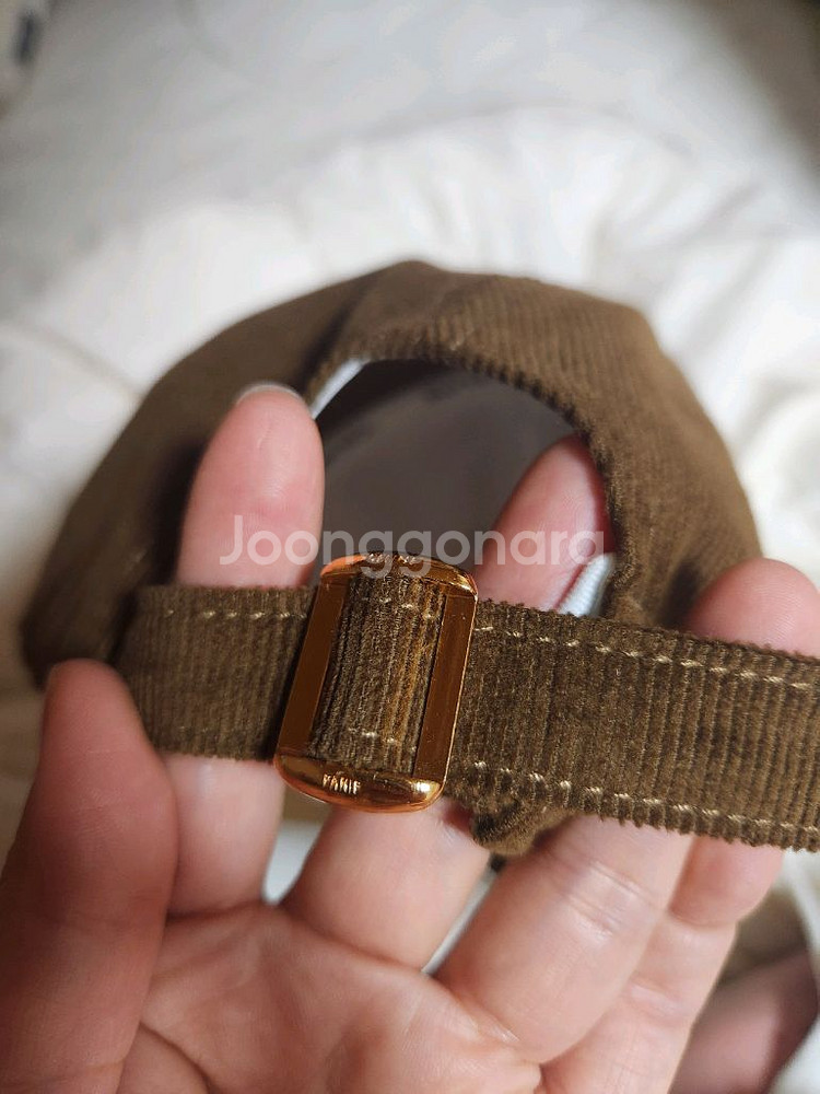 Celine 트리옹프 코듀로이 볼캡(M)--3