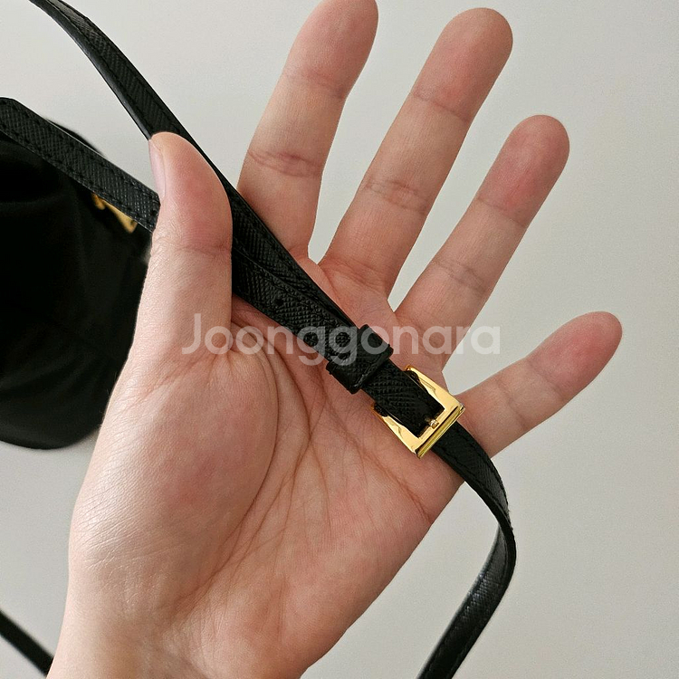 프라다 듀엣 리나일론 버킷백--5