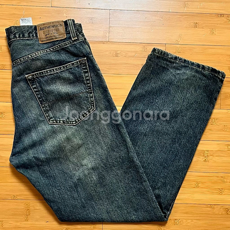 리바이스 어센틱 시그니처 데님팬츠 C32 L32--0