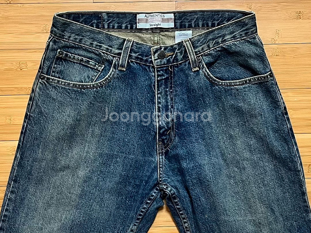 리바이스 어센틱 시그니처 데님팬츠 C32 L32--2