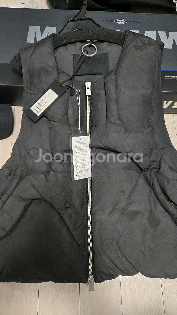 엘리오에밀 디퓨전 패널 다운 질레 베스트 xl--0