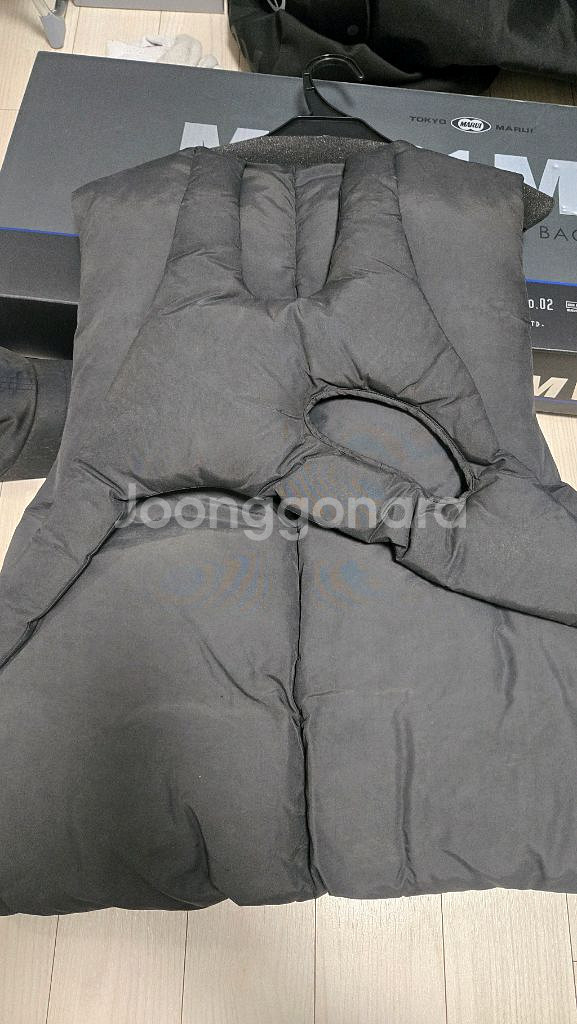 엘리오에밀 디퓨전 패널 다운 질레 베스트 xl--1