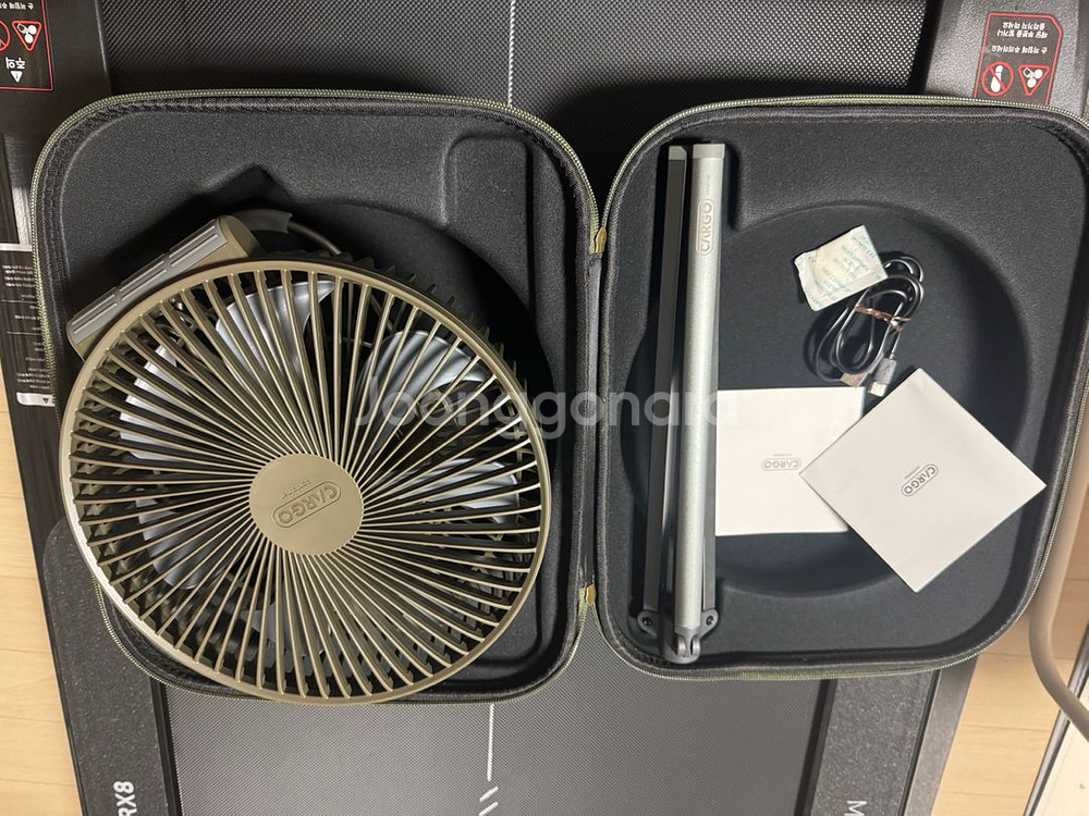 [카고컨테이너] 멀티팬 L 카키 (미사용품)--0