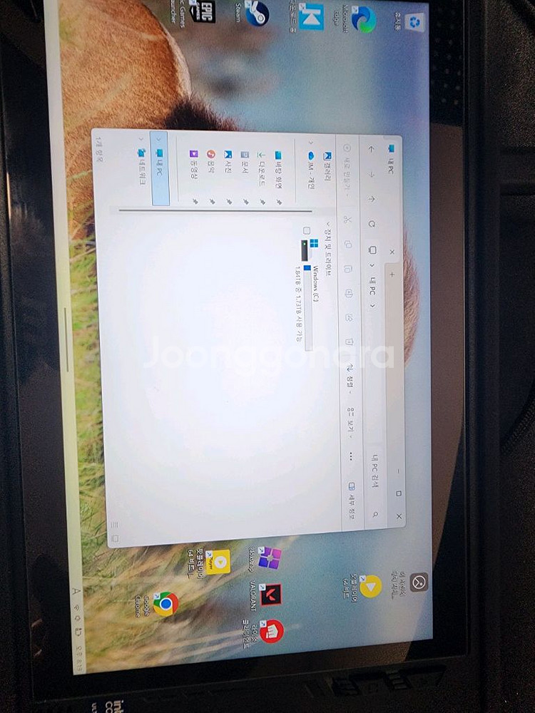 msi claw 클로 umpc 2테라 팝니다--9