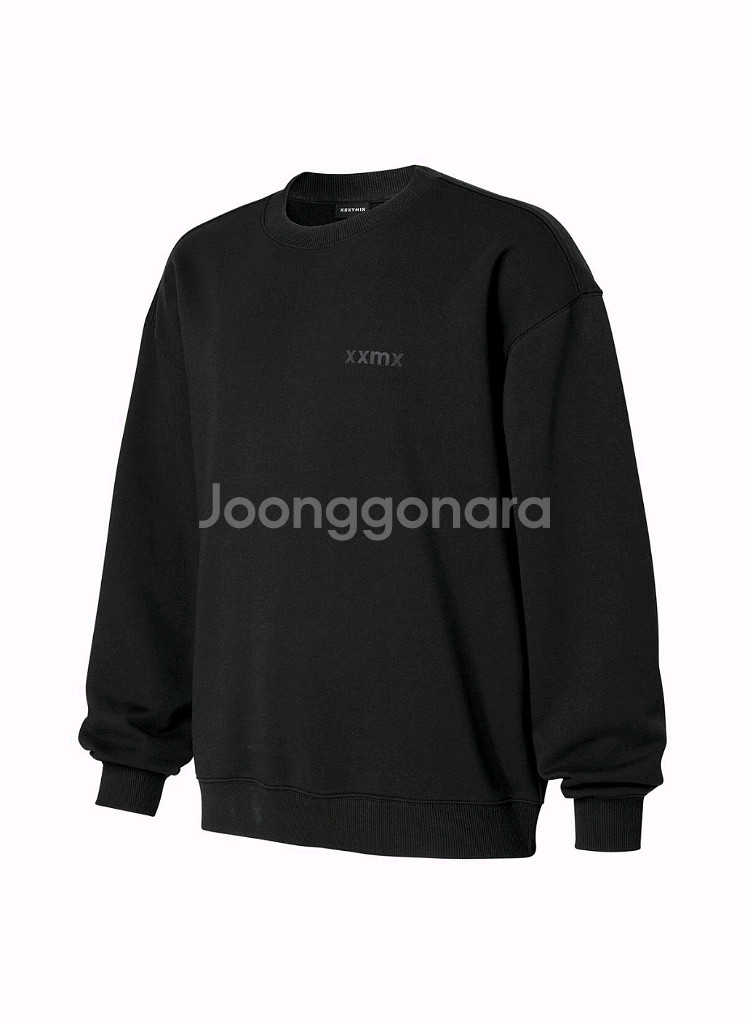젝시믹스 긴팔 스웨트 맨투맨그레이, 블랙 색상M사이즈--0