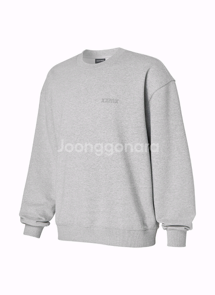 젝시믹스 긴팔 스웨트 맨투맨그레이, 블랙 색상M사이즈--1