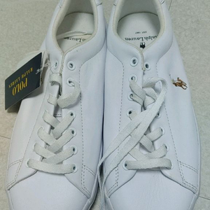 폴로 랄프로렌 흰색 스니커즈 새상품265