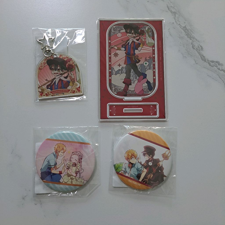 지박소년 하나코군 지하군 굿즈 쿠지 아크릴 키링 뱃지 이미지