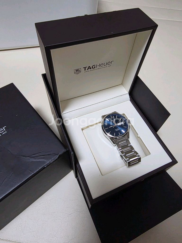 태그호이어 카레라 칼리버5 데이 데이트 청판 41mm--0