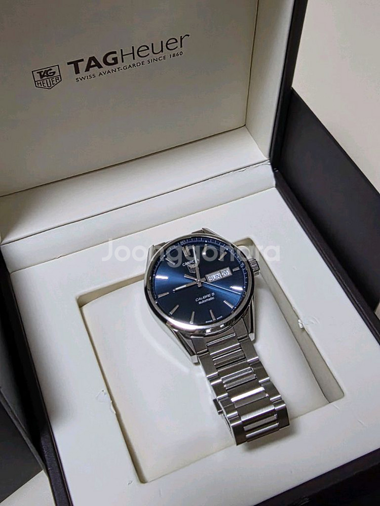 태그호이어 카레라 칼리버5 데이 데이트 청판 41mm--3