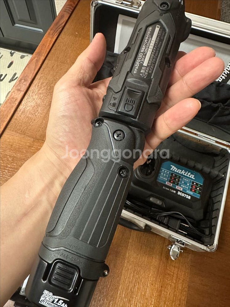 마끼다 7.2볼트 df012 블랙 전동드릴--8