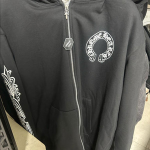 크롬하츠 홀스슈헤비웨이트후드집업xl