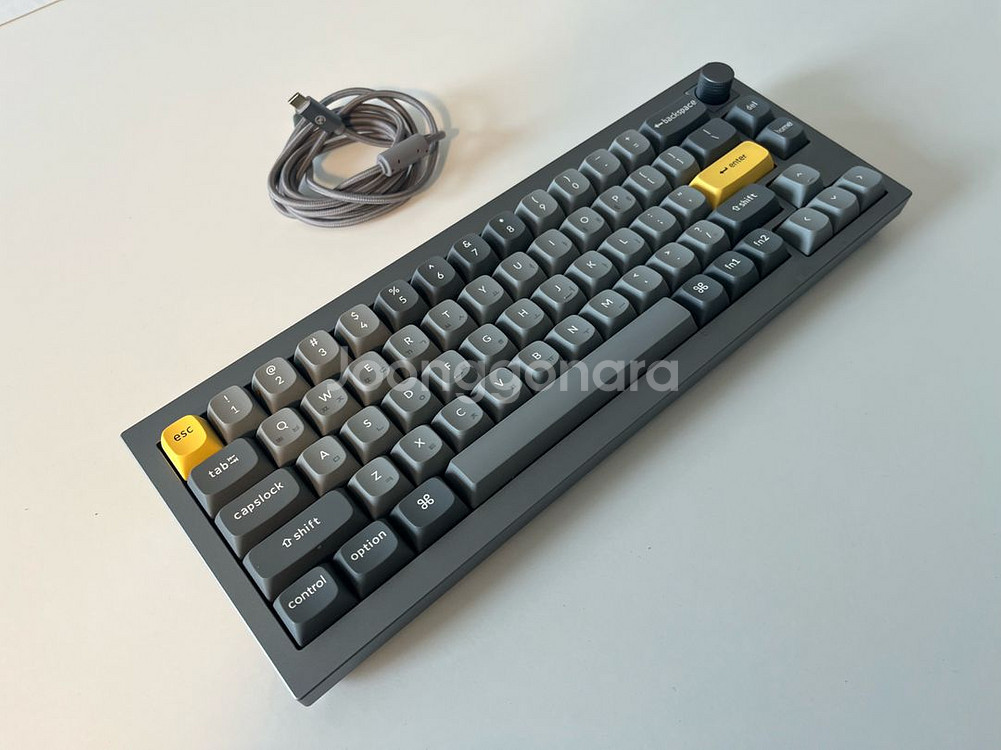 키크론 Q2 Knob 그레이 키보드--0