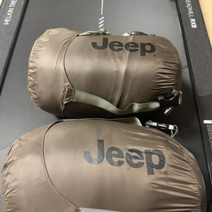 지프-클라우드400 경량 덕다운 침낭 블랙2개 총괄